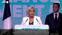 Le Pen esulta, 