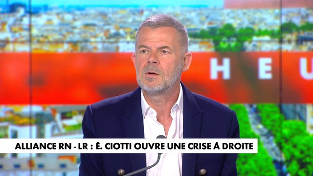 Éric Naulleau : «Éric Ciotti est parfaitement compatible avec le Rassemblement national »