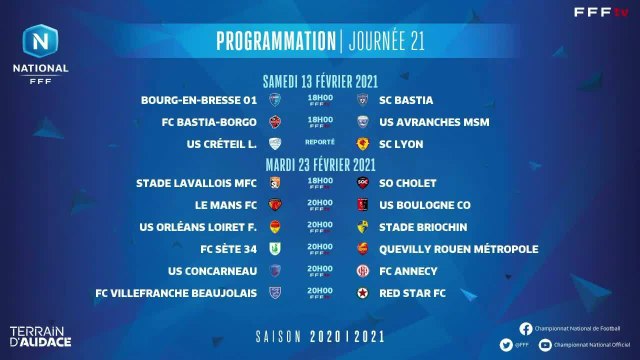 J21 I FC Bastia Borgo - US Avranches MSM (3-0) en replay