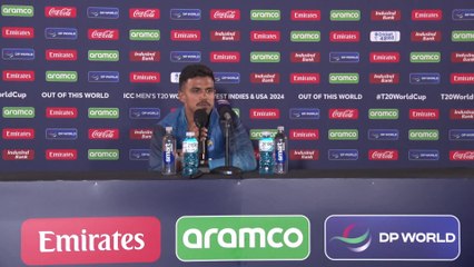 Sri Lanka's Maheesh Theekshana on them all but exiting the T20 World Cup after their game with Nepal was abandoned