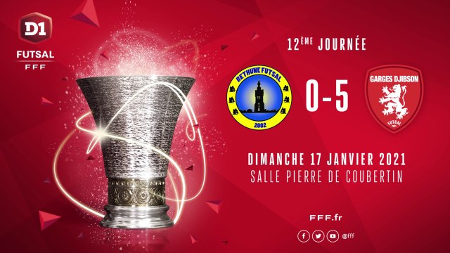 Bethune futsal - Garges Djibson (0-5)