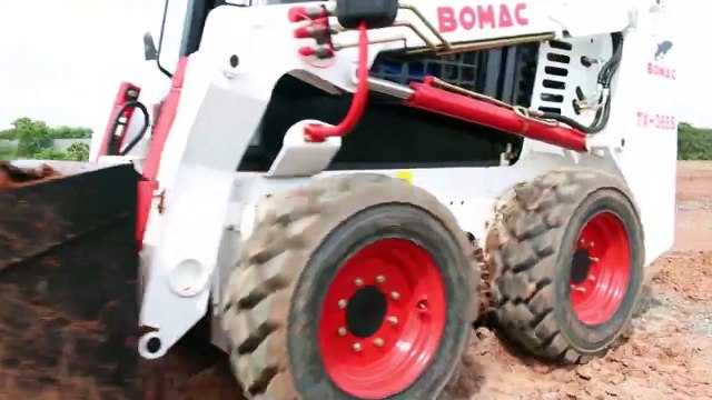 THE BEST SKID STEER LOADER HEAVY DUTY - BOMAC SSL SKID STEER LOADER