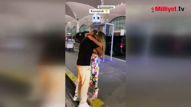 Yunus Emre Özden ve eşi Beria Özden kavuştu