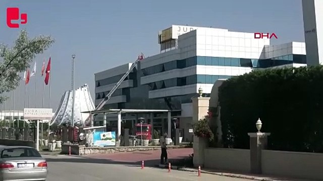 5 yıldızlı termal otelde yangın