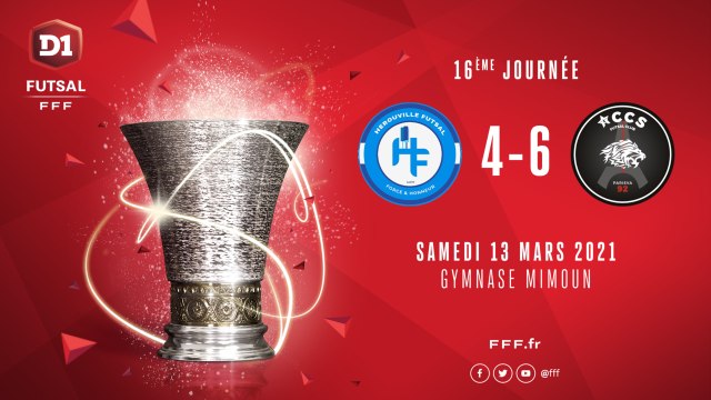 Hérouville Futsal - ACCS Asnières (4-6)