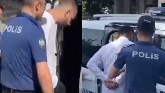 Ambulansın önünü motosikletle kesen 2 şüpheli de yakalandı