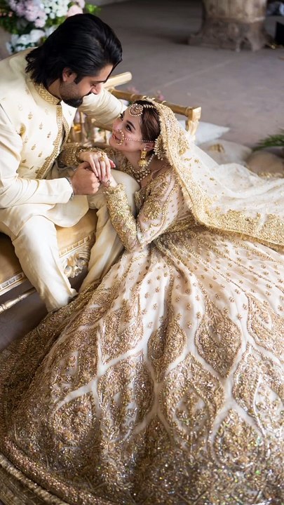 Hania Amer Got Married ZaviYar Ejaz Pakistani Actress #haniaamirmarrige #wedding #munshibhaievent