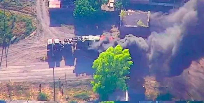 ウクライナ軍はSwitchblade弾薬を使用してロシアのBuk防空システムを破壊