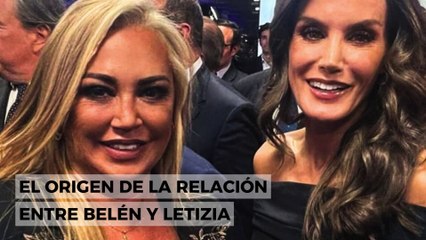 El origen de la relación entre Belén Esteban y la reina Letizia