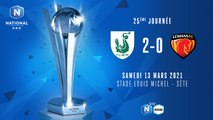 J25 | FC Sète 34 - Le Mans FC (2-0)