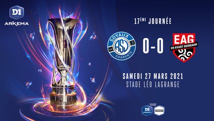 J17 : ASJ Soyaux - EA Guingamp (0-0)