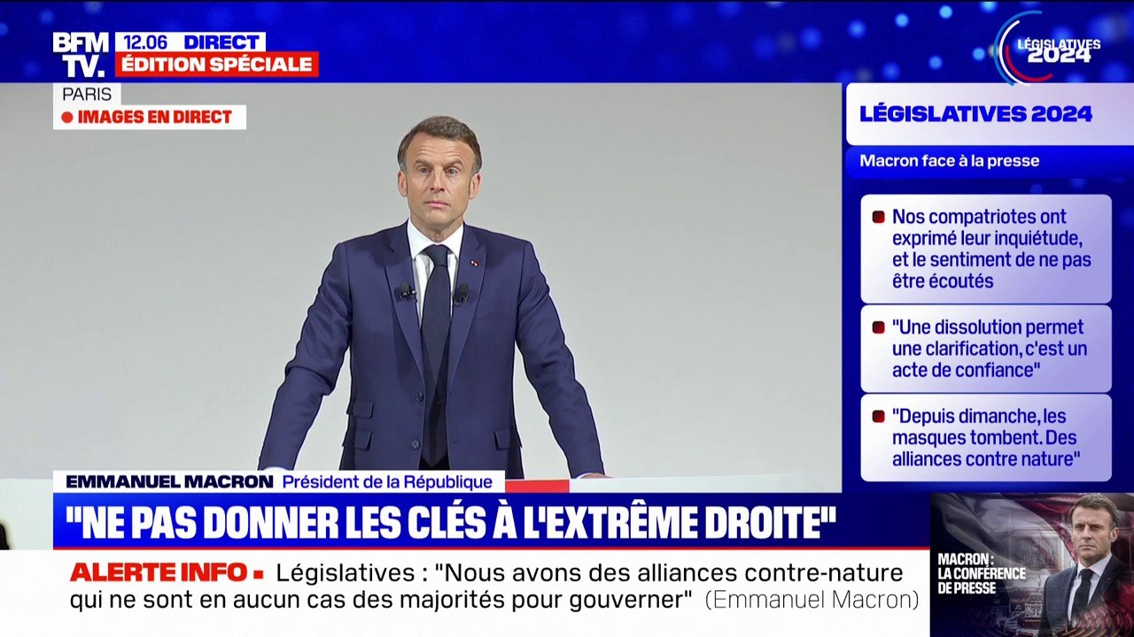 Législatives: "Ce n'est pas donner les clés du...