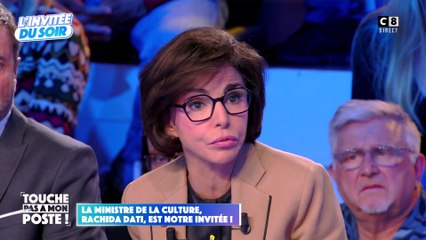 La Ministre de la Culture Rachida Dati revient sur les résultats des Européennes dans TPMP !