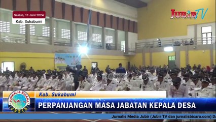 378 Kepala Desa di Kabupaten Sukabumi Resmi Diperpanjangan Masa Jabatannya