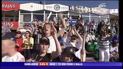 Australia vs Bangladesh Thrilling Finish