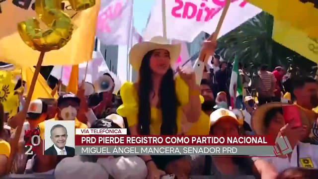 Desalojan las instalaciones del PRD. Paola Barquet, 11 de junio 2024