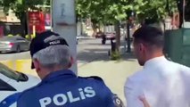 İçinde hasta olan ambulansı durduran kişiler gözaltına alındı