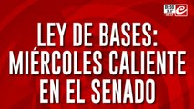 Miércoles caliente en el Senado: ¿habrá empate? ¿habrá sesión?