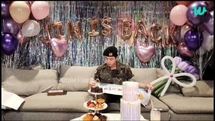 BTS Jin Weverse Live after Military Discharge 12.06.2024 ENG SUB