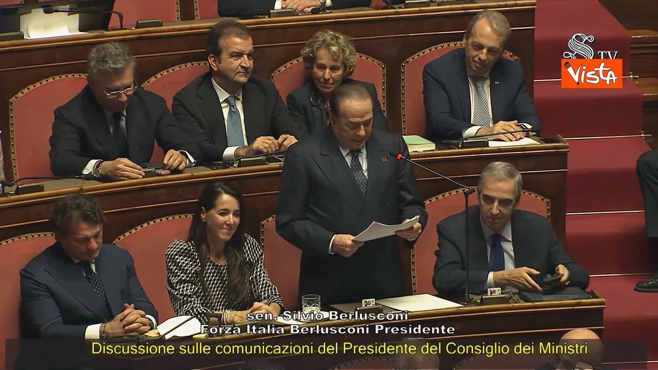 Un anno fa moriva Berlusconi, ecco il suo ritorno al senato e il bentornato di La Russa nel 2022