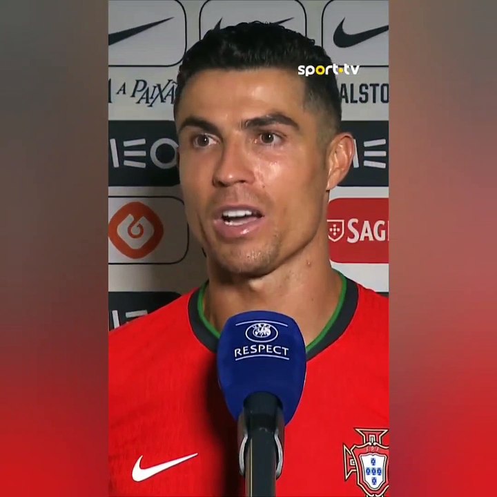 Cristiano Ronaldo comentou