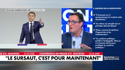 Olivier Dartigolles : «C'est une dissolution basée sur une crise égotique»
