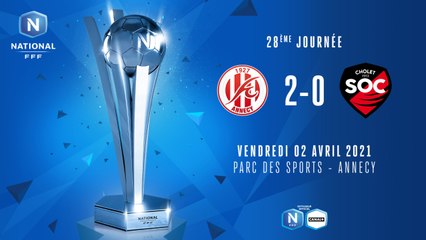 J28 I FC ANNECY - SO CHOLET (2-0)