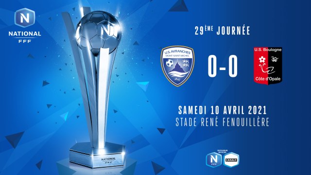 J29 | US Avranches MSM - US Boulogne CO (0-0)