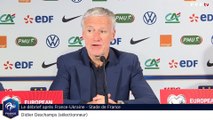 Le débrief de Didier Deschamps