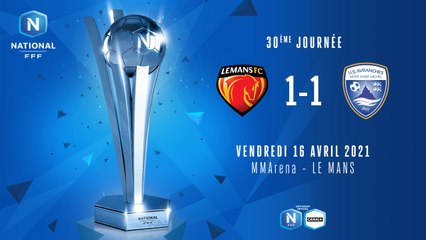 J30 | Le Mans FC – US Avranches (1-1)