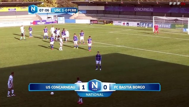 J30 I US Concarneau - FC Bastia Borgo (3-1) en replay