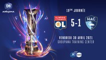 J19 : Olympique Lyonnais - Le Havre AC (5-1)