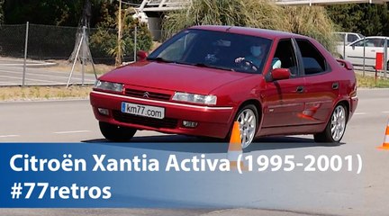 Citroën Xantia Activa (1995-2001) - Maniobra de esquiva (Moose test) y eslalon | km77.com