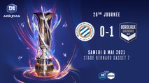 J20 : Montpellier HSC - FCG Bordeaux (0-1)