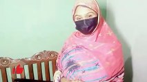 Desi Muslim Housewife mom doing her job routine work with fun and entertainment | Desi mom video - Desi housewife video