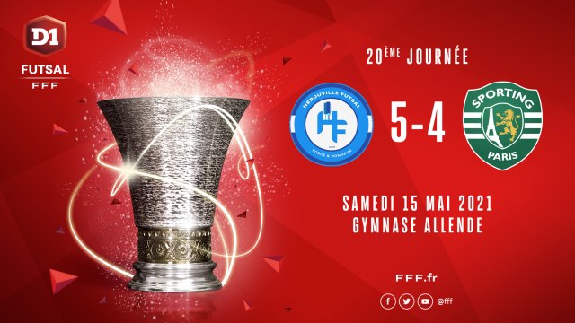 Hérouville Futsal - Sporting Club Paris (5-4)