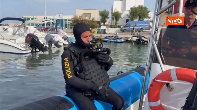 G7 in Puglia, anche i sommozzatori della Polizia di Stato impegnati nelle misure di sicurezza
