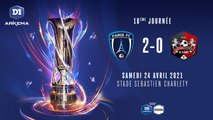 J18 : Paris FC - FC Fleury 91 (2-0)