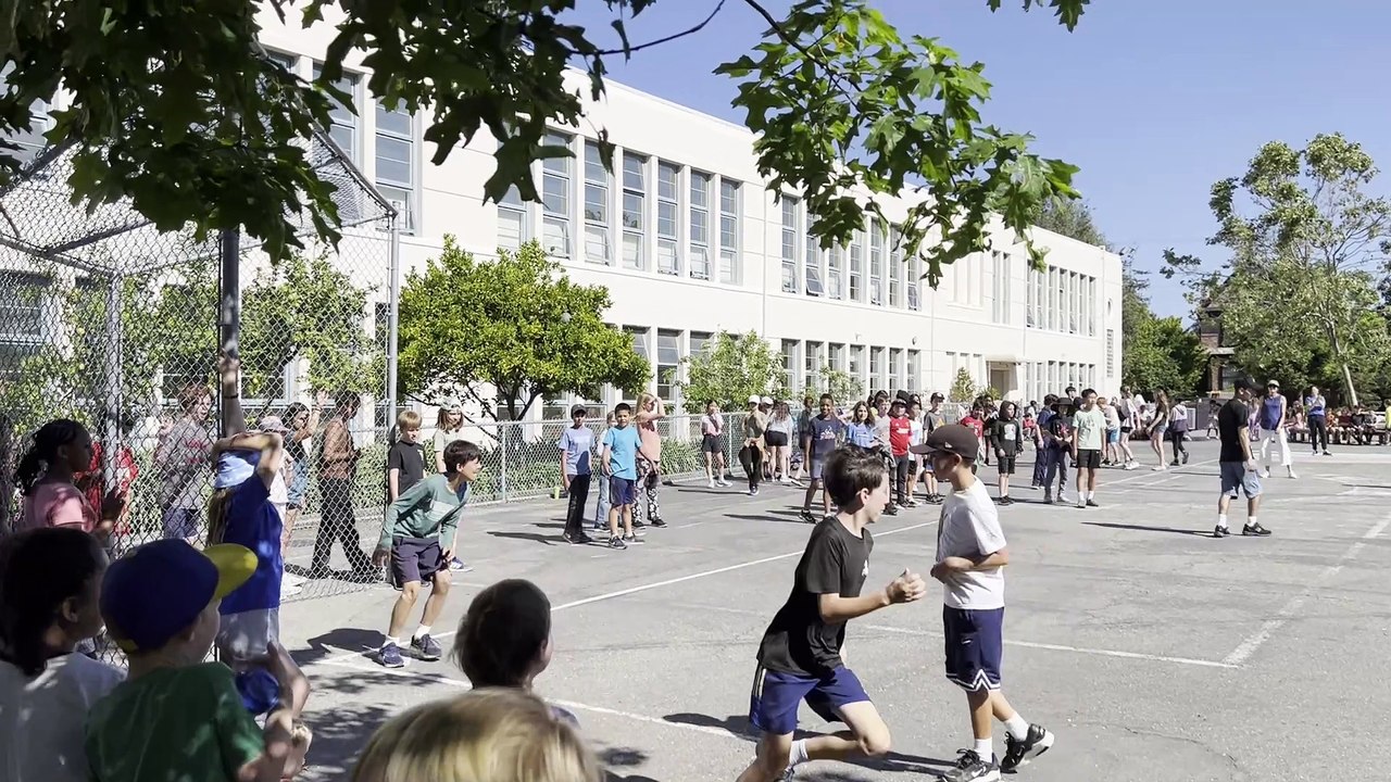 Kha kicking vs teachers kickball
