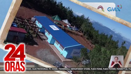 Ipinatayong 3 Kapuso classroom ng GMAKF sa Benguet, may hand at foot washing facility | 24 Oras