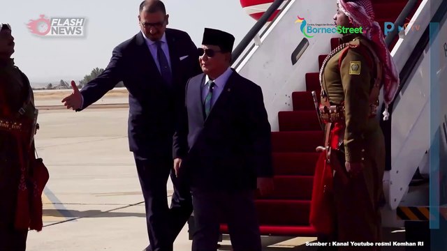 Momen Prabowo Temui Raja Yordania Abdullah II Bin Al-Hussein Bahas Bantuan Untuk Gaza