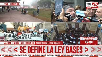 José Mayans confirmó que "están asegurados los 33 votos" contra la Ley Bases