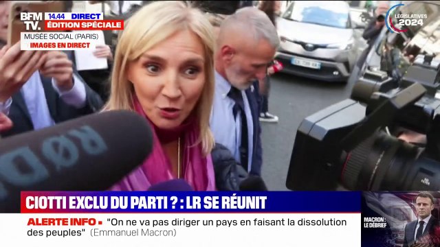 Bureau politique de LR: On doit mettre hors d'état de nuire Éric Ciotti de son parti politique , déclare Agnès Evren, sénatrice LR de Paris