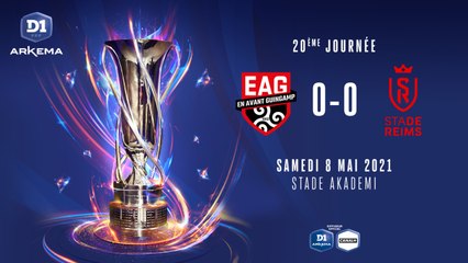 J20 : EA Guingamp - Stade de Reims (0-0)
