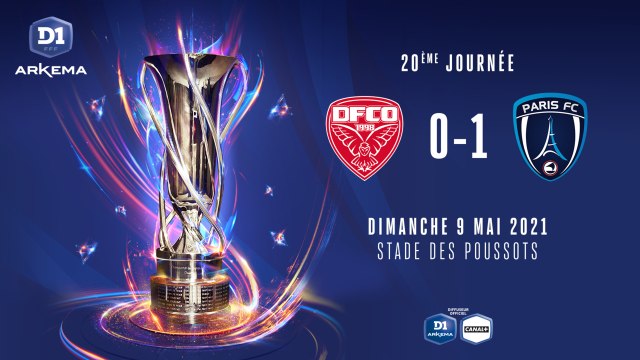 J20 : Dijon FCO - Paris FC (0-1)