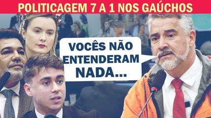 NIKOLAS, ZANATTA E FELICIANO: POLITICAGEM 7 A 1 NO DRAMA DOS GAÚCHOS | Cortes 247