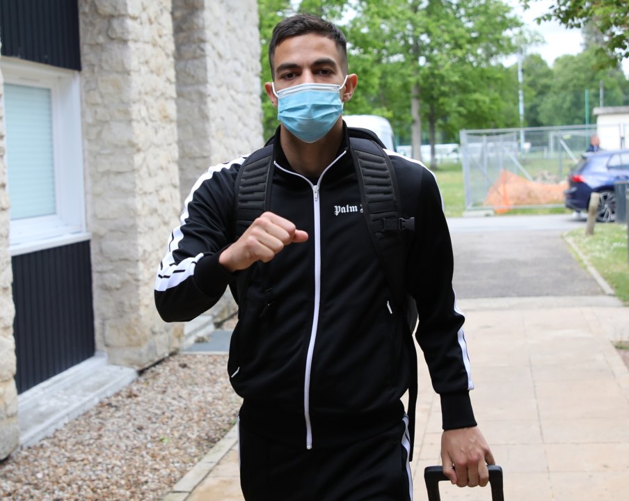 Les Bleuets à Clairefontaine avant la phase finale de l'Euro Espoirs