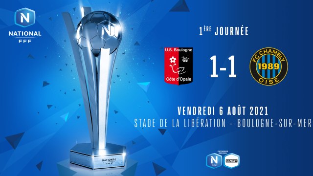J1 I US Boulogne – FC Chambly Oise (1-1)