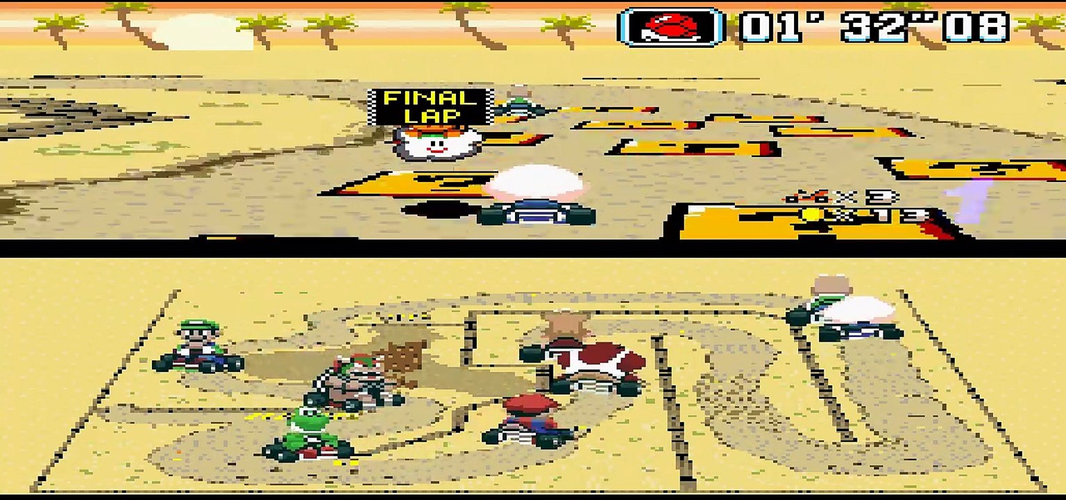 Mario Kart Kirby 53