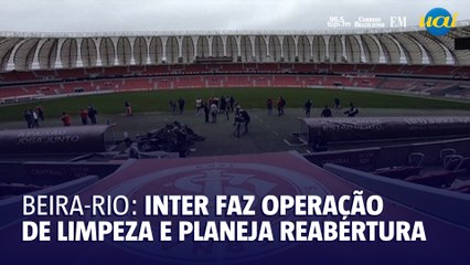 Internacional mostra situação do Estádio Beira-Rio